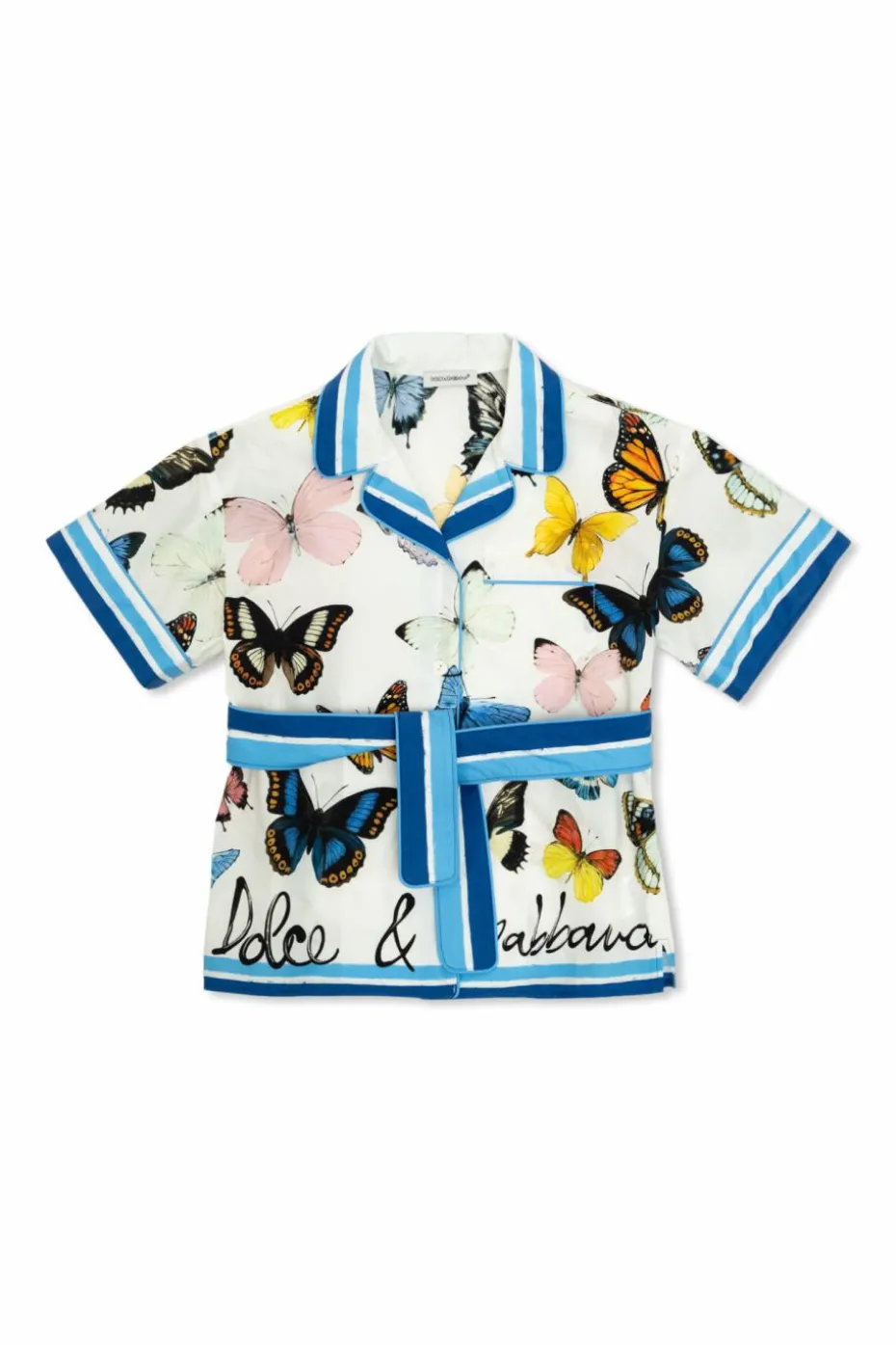 Dolce & Gabbana Kids MULTIKOLOR Koszula z paskiem