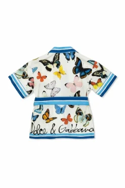 Dolce & Gabbana Kids MULTIKOLOR Koszula z paskiem