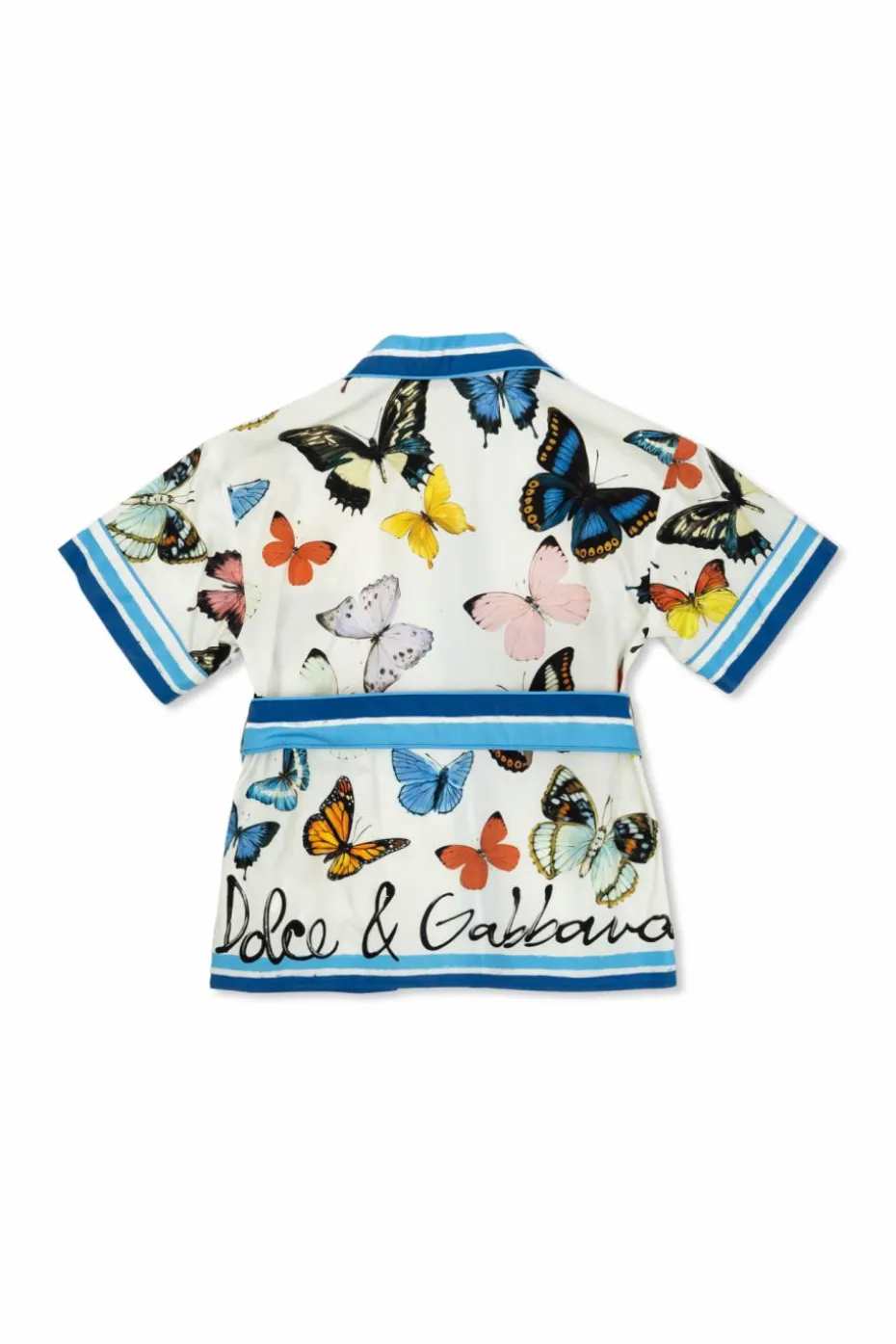 Dolce & Gabbana Kids MULTIKOLOR Koszula z paskiem