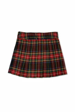 Dolce & Gabbana Kids MULTIKOLOR Spódnica ze wzorem w kratę