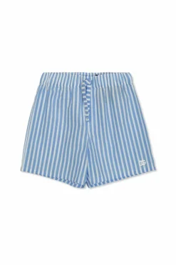 Dolce & Gabbana Kids NIEBIESKI Szorty ze wzorem w pasy