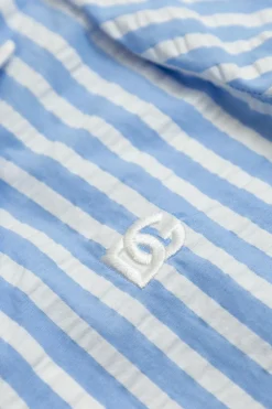 Dolce & Gabbana Kids NIEBIESKI Koszula z krótkimi rękawami