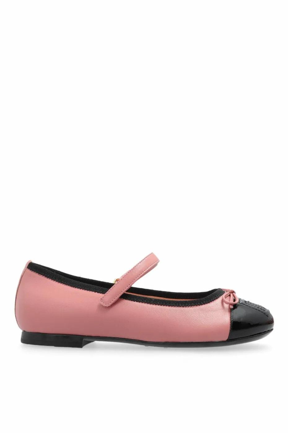 Dolce & Gabbana Kids RÓŻOWY Baleriny z logo