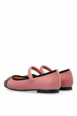 Dolce & Gabbana Kids RÓŻOWY Baleriny z logo