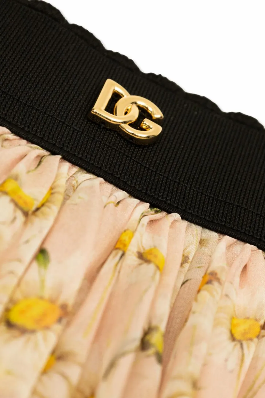 Dolce & Gabbana Kids RÓŻOWY Spódnica z motywem kwiatowym