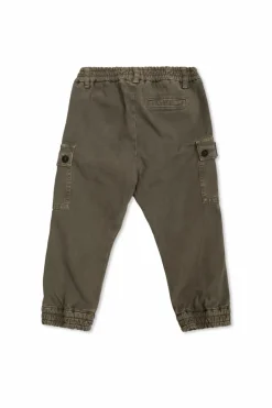 Dolce & Gabbana Kids SZARY Spodnie z logo