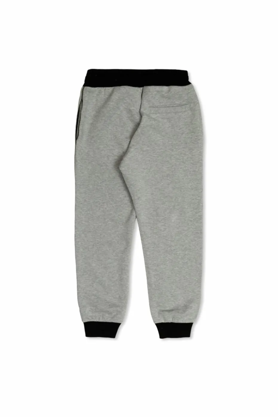 Dolce & Gabbana Kids SZARY Spodnie dresowe z wyszytym logo