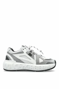 Dolce & Gabbana Kids SZARY Buty sportowe z logo