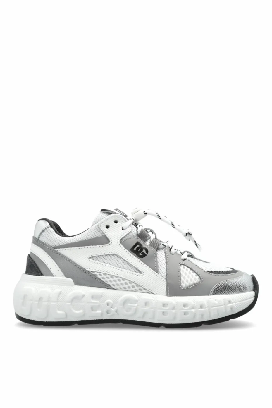 Dolce & Gabbana Kids SZARY Buty sportowe z logo