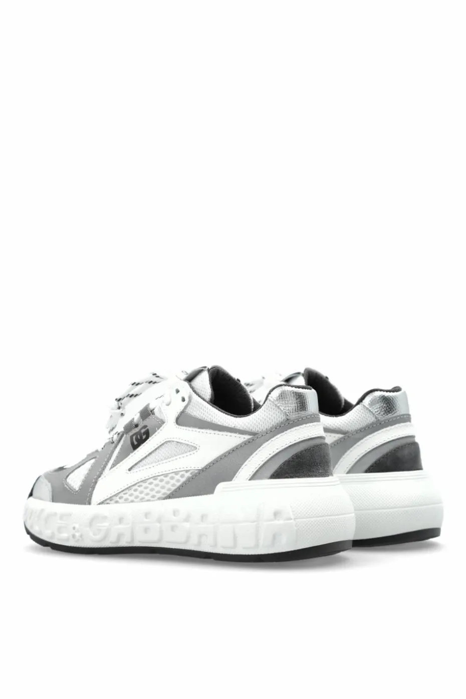 Dolce & Gabbana Kids SZARY Buty sportowe z logo