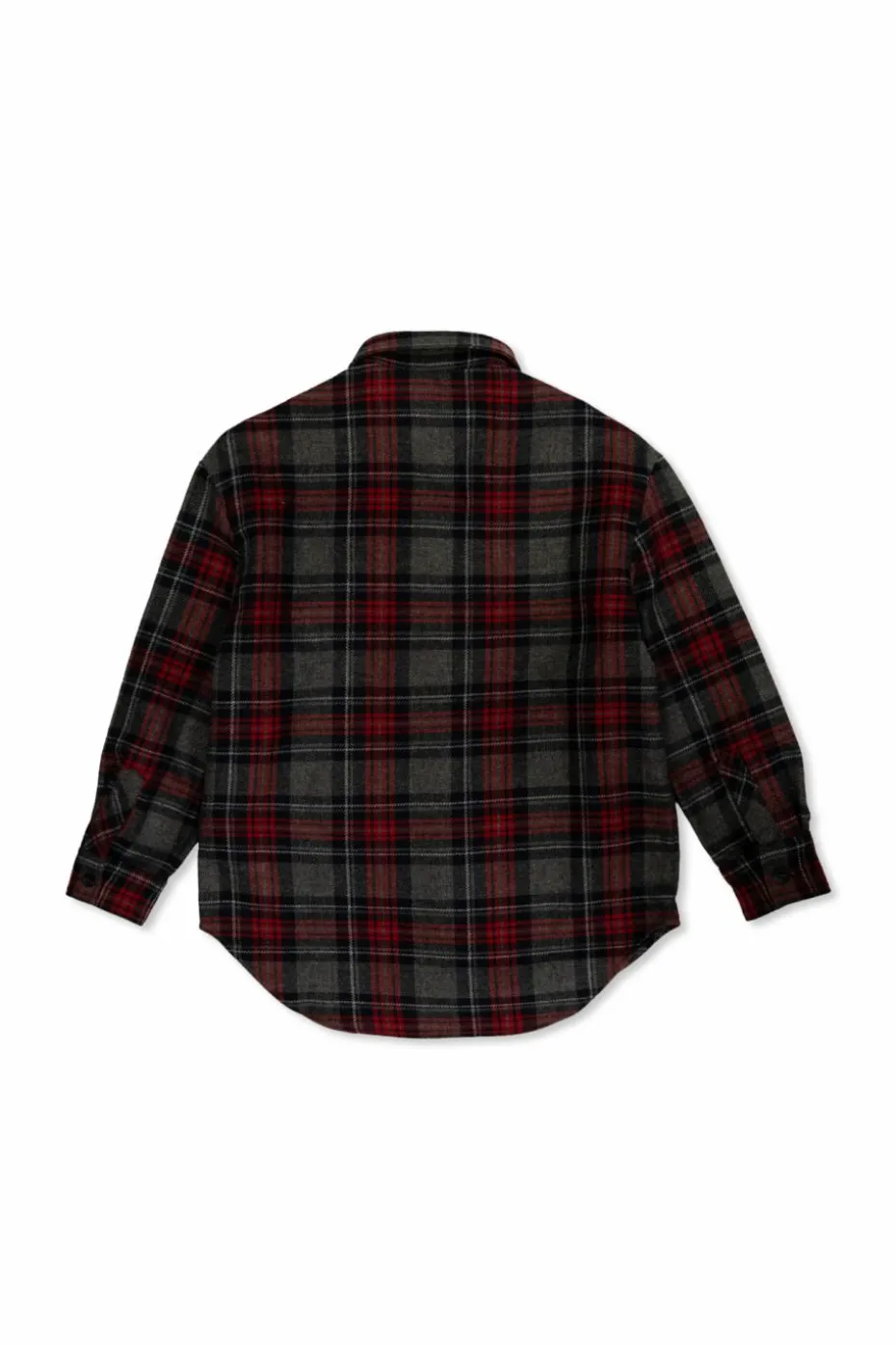 Dolce & Gabbana Kids SZARY Koszula ze wzorem w kratę
