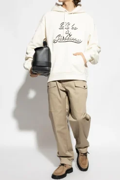 Dolce & Gabbana kremowy Bluza z logo