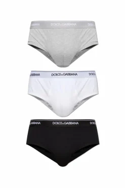 Dolce & Gabbana MULTIKOLOR Trójpak slipów