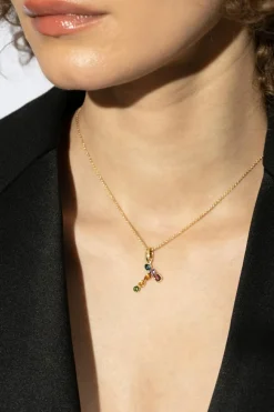 Dolce & Gabbana MULTIKOLOR Zawieszka z kamieniami szlachetnymi