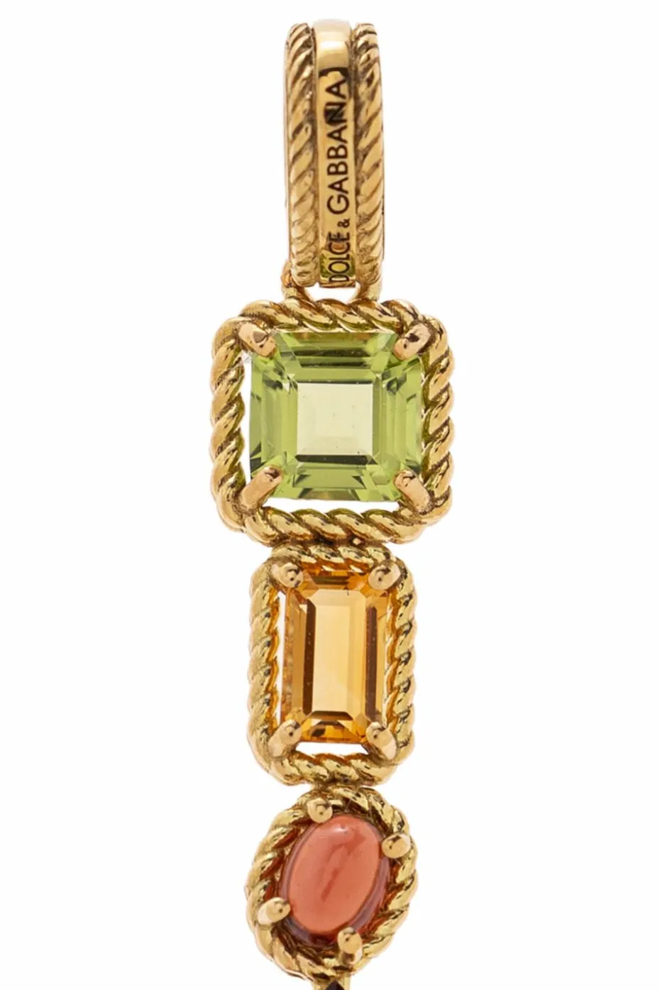 Dolce & Gabbana MULTIKOLOR Zawieszka z kolekcji `Alphabet`