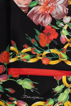 Dolce & Gabbana MULTIKOLOR Jedwabna chusta