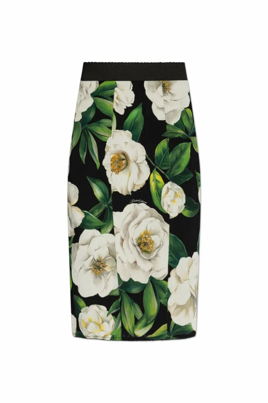 Dolce & Gabbana MULTIKOLOR Spódnica z motywem kwiatowym