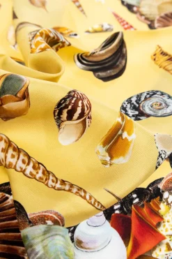 Dolce & Gabbana MULTIKOLOR Jedwabna chusta z nadrukiem