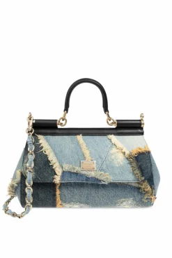 Dolce & Gabbana NIEBIESKI Torba na ramię `Sicily Medium`