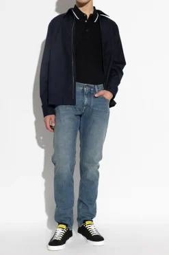 Dolce & Gabbana NIEBIESKI Jeansy z lekko zwężanymi nogawkami