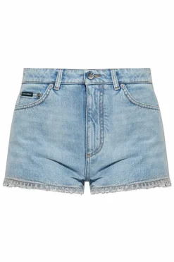 Dolce & Gabbana NIEBIESKI Jeansowe szorty