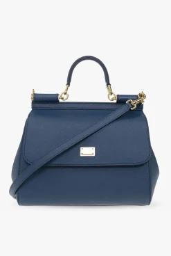 Dolce & Gabbana NIEBIESKI Torba na ramię ‘Sicily Large’