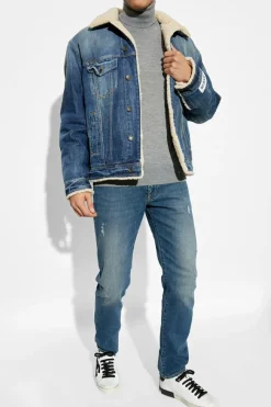 Dolce & Gabbana NIEBIESKI Kurtka jeansowa