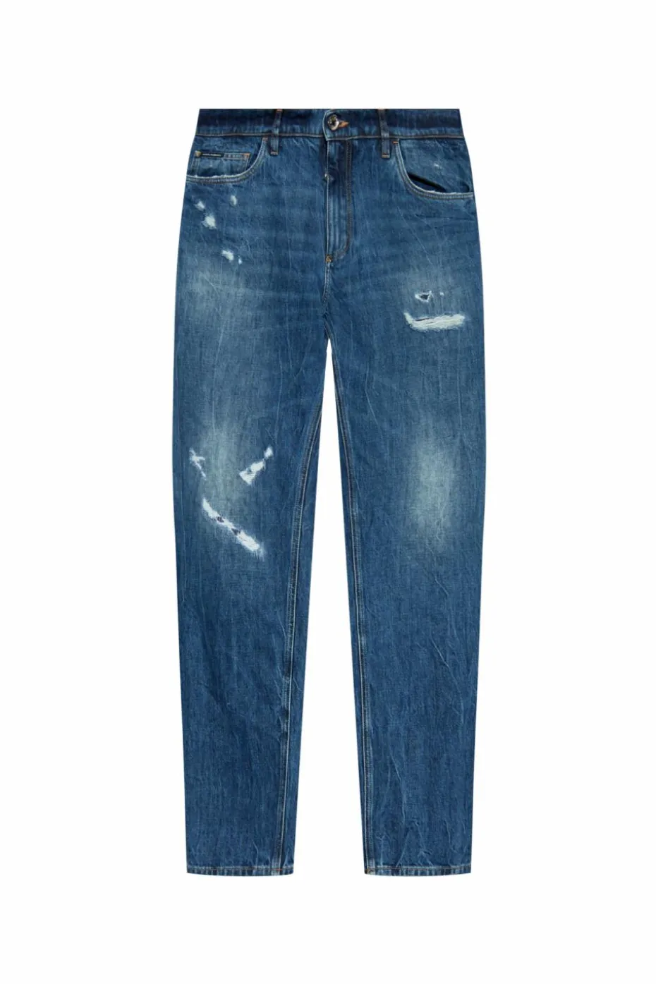 Dolce & Gabbana NIEBIESKI Jeansy tupu `loose`