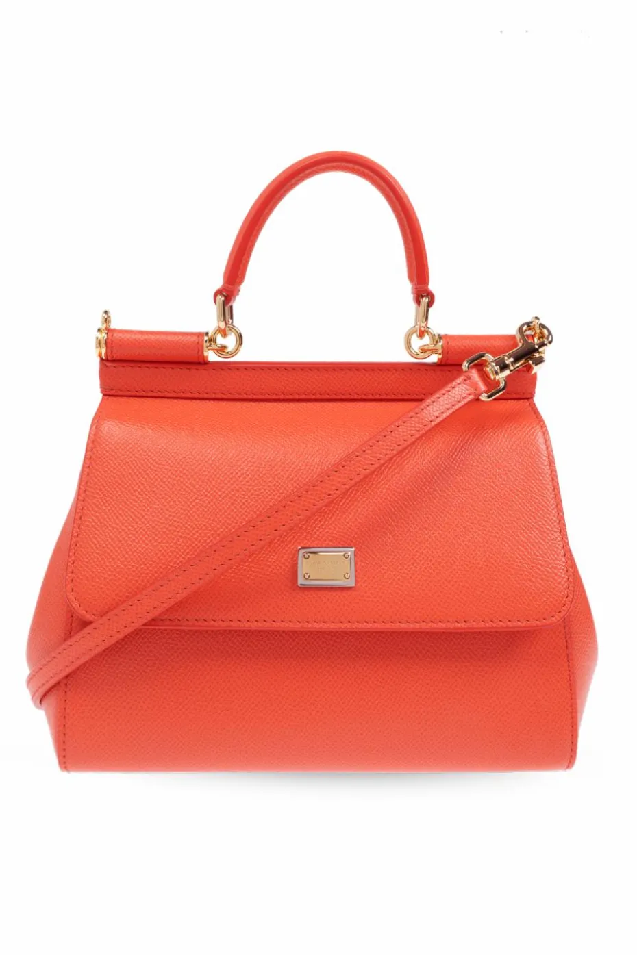 Dolce & Gabbana POMARAŃCZOWY Torba na ramię `Sicily Mini`