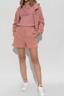Dolce & Gabbana RÓŻOWY Bawełniane szorty