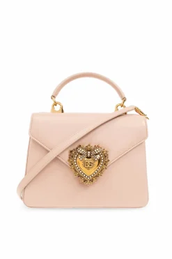 Dolce & Gabbana RÓŻOWY Torba na ramię ‘Devotion’