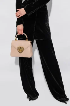 Dolce & Gabbana RÓŻOWY Torba na ramię ‘Devotion’