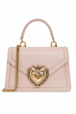 Dolce & Gabbana RÓŻOWY Torba na ramię ‘Devotion Small’