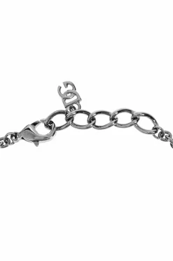 Dolce & Gabbana SREBRNY Bransoleta z logo