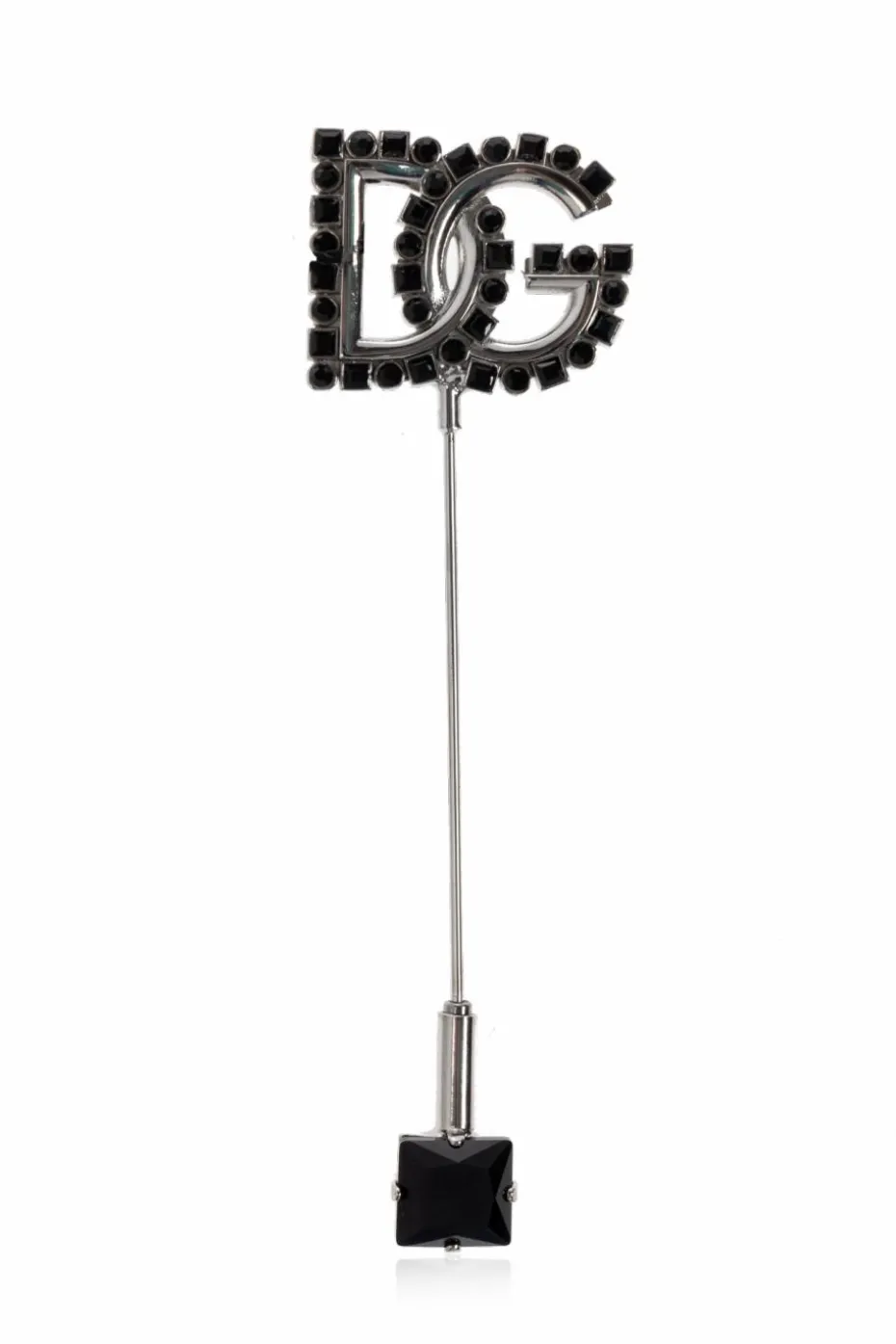Dolce & Gabbana SREBRNY Broszka w kształcie logo