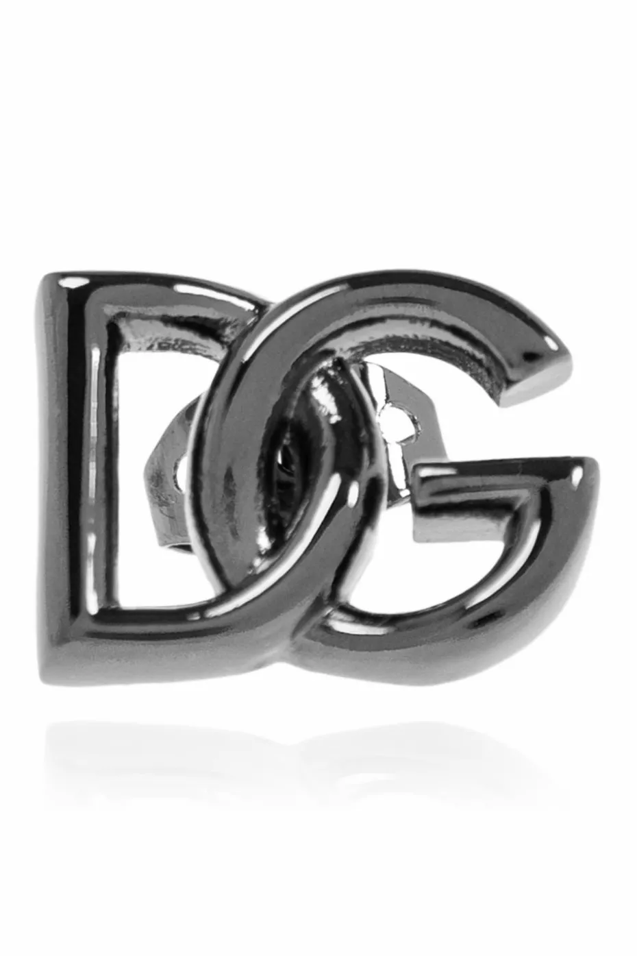 Dolce & Gabbana SREBRNY Kolczyki w kształcie logo