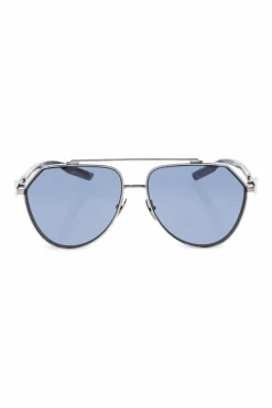 Dolce & Gabbana SREBRNY Okulary przeciwsłoneczne