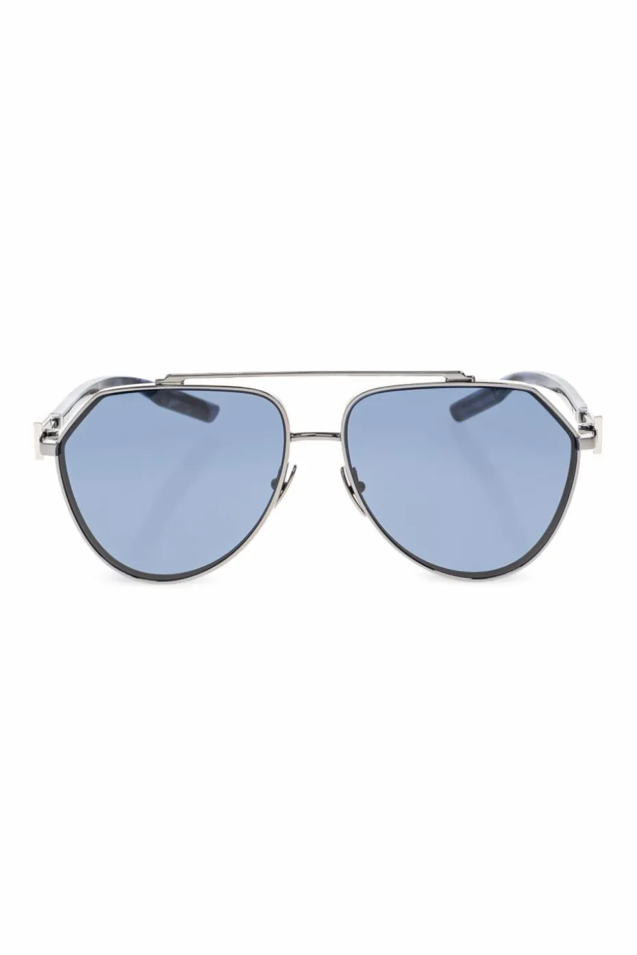 Dolce & Gabbana SREBRNY Okulary przeciwsłoneczne