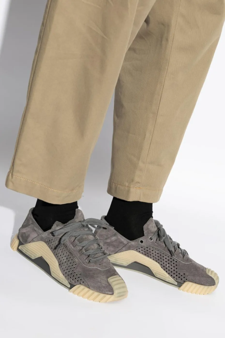 Dolce & Gabbana SZARY Buty sportowe `NS1`