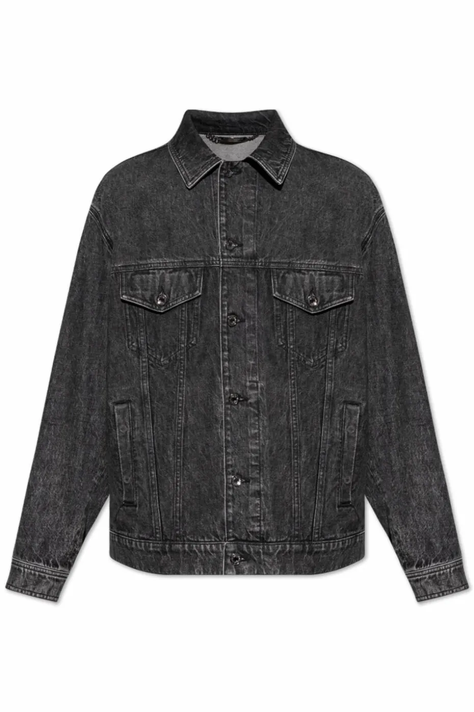 Dolce & Gabbana SZARY Kurtka jeansowa