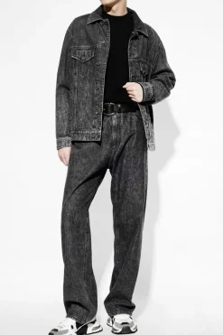 Dolce & Gabbana SZARY Kurtka jeansowa