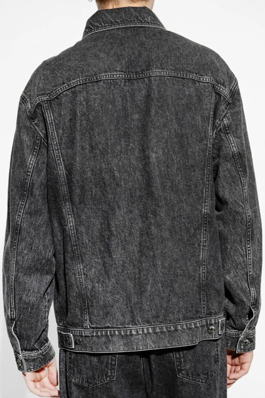 Dolce & Gabbana SZARY Kurtka jeansowa