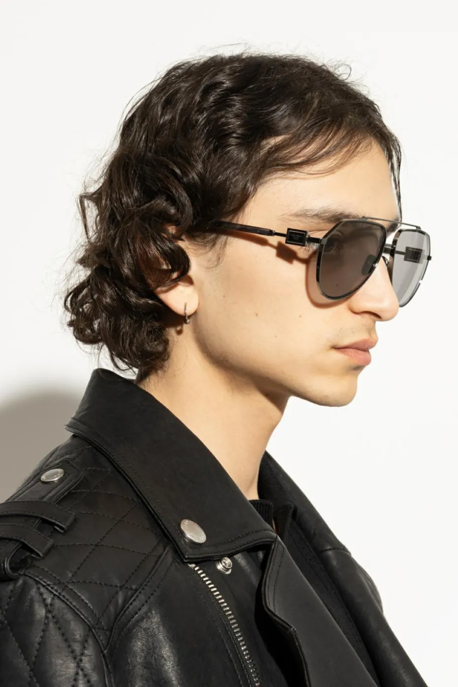 Dolce & Gabbana SZARY Okulary przeciwsłoneczne