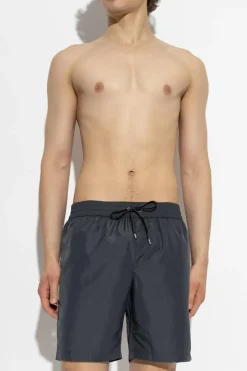 Dolce & Gabbana SZARY Szorty kąpielowe