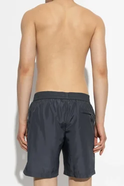 Dolce & Gabbana SZARY Szorty kąpielowe