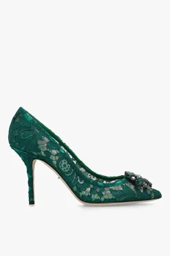 Dolce & Gabbana ZIELONY Szpilki ‘Bellucci’