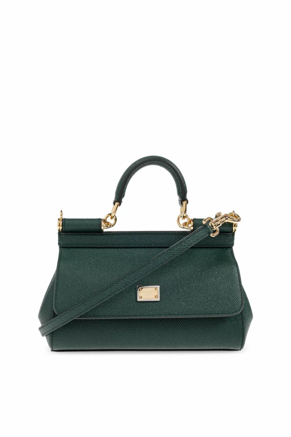 Dolce & Gabbana ZIELONY Torba do ręki `Sicily Small`