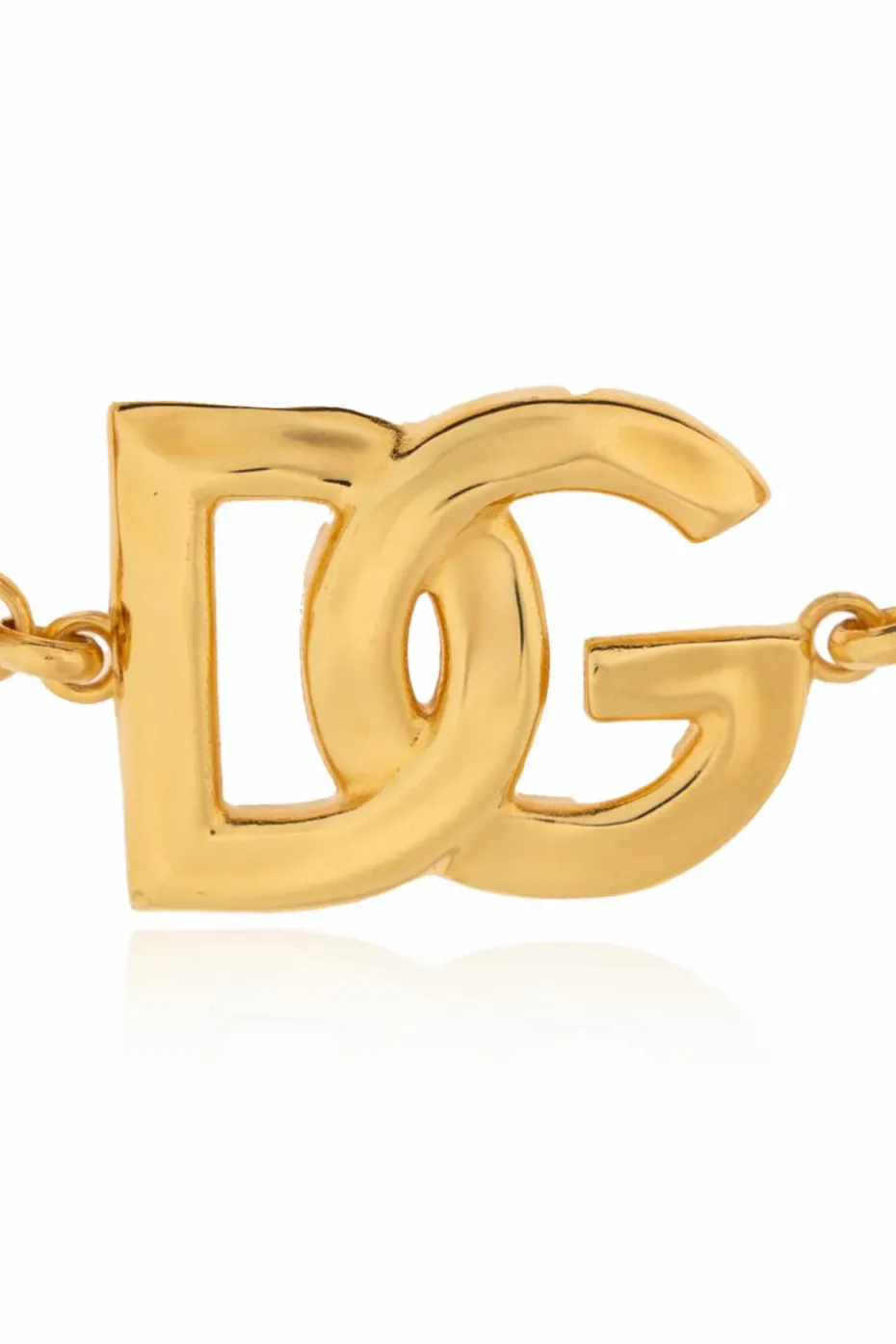 Dolce & Gabbana ZŁOTY Bransoleta z perłami