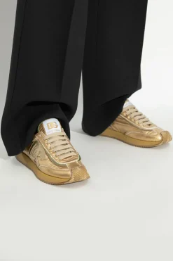 Dolce & Gabbana ZŁOTY Buty sportowe `DG Cushion`