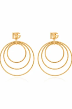 Dolce & Gabbana ZŁOTY Klipy z logo